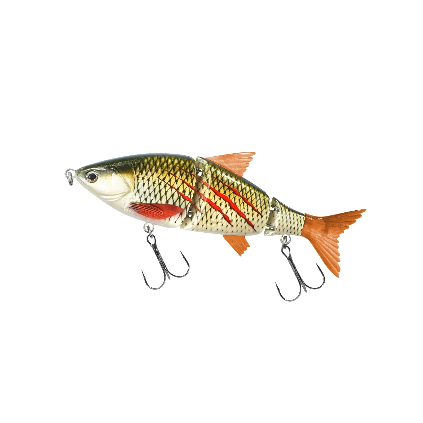 Leurre souple Shirasu Swimbait Pike Factory Bloody Minnow 48g 15cm