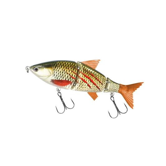 Leurre souple Shirasu Swimbait Pike Factory Bloody Minnow 48g 15cm
